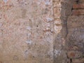 Old painted wall. Royalty Free Stock Photo