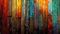 An old painted wood background Royalty Free Stock Photo