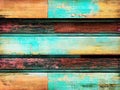 Old painted wood grunge wall texture abstract background