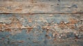 Decaying Wood Planks: Raw Vulnerability In Light Navy And Beige