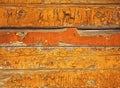 Old painted wood texture Royalty Free Stock Photo