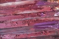 Old paintwork on wood Royalty Free Stock Photo