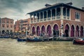 Old palace at the Grand Canal in Venice, Italy Royalty Free Stock Photo