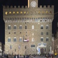 Old Palace Museum in the Old Palace in the Square of Lordship in Florence, Italy.