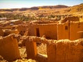 the old palace of Taghit lost in the Algerian sahara