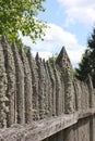 Old palisade Royalty Free Stock Photo