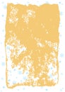 Old paper on a background of snowflakes. Paper texture. Vector