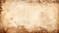 old paper grunge texture vintage style abstract background. Brown and beige cardboard stained texture retro style Generative AI Royalty Free Stock Photo