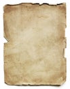 Old Paper Sheet Royalty Free Stock Photo