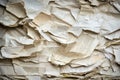 Old paper sheets used book pages torn edges. ai generated Royalty Free Stock Photo