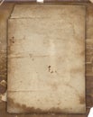 Old paper texture on the vintage photo background Royalty Free Stock Photo