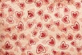 Old paper vintage heart texture, Hearts print papers