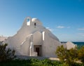 Old Paraportiani church on the island of Mykonos Royalty Free Stock Photo