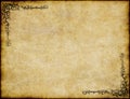 Old parchment paper texture Royalty Free Stock Photo