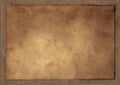 Old Parchment Rectangle Blanked