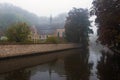 Old Park in Brugge Royalty Free Stock Photo