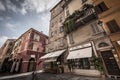 Old Parma city centre street scene