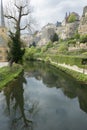 Old part of Luxembourg in spring time