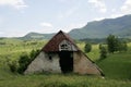 Old pastoral hut Royalty Free Stock Photo