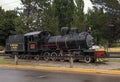 Old patagonian express locomotive La Trochita in the city of Esquel, Argentina