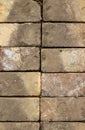 Old paved bricks texture pattern