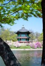 An old pavillion in Seoul, Korea.