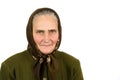 Old peasant woman Royalty Free Stock Photo