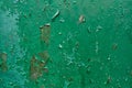 Old Peeling Paint on Rusty Metal Grunge Background Royalty Free Stock Photo