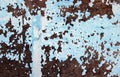 Old peeling paint texture on a wooden wall background Royalty Free Stock Photo