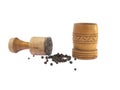 Old pepper mill Royalty Free Stock Photo