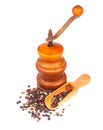 Old pepper mill Royalty Free Stock Photo