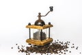 Old pepper mill Royalty Free Stock Photo