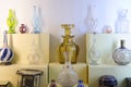 Old perfume bottles, Kelkar Museum, Pune, Maharashtra, India