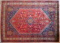 An old Persian Rug from Abadeh, in Southern Iran