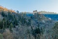 Old Petre castle on the cliff at Borjomi, Georgia