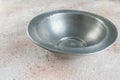Old pewter bowl Royalty Free Stock Photo