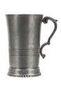 old pewter cup Royalty Free Stock Photo