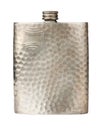 Old pewter flask Royalty Free Stock Photo