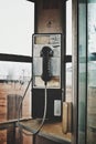 An old phone booth Royalty Free Stock Photo