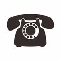 Old phone telphone vintage Antiques icon symbol