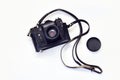Old photo camera Royalty Free Stock Photo