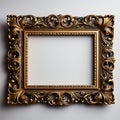 Old photo frame. Royalty Free Stock Photo