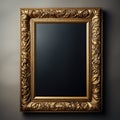 Old photo frame. Royalty Free Stock Photo
