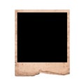 Old polaroid Royalty Free Stock Photo