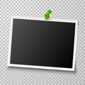 old photo frame transparency Royalty Free Stock Photo