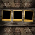 Old photo frames Royalty Free Stock Photo