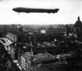 Old photograph showing Graf Zeppelin - hindenburg