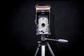 Old photographic camera Royalty Free Stock Photo