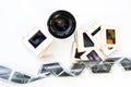 Old photography gear Royalty Free Stock Photo