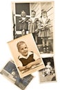 Old Photos/Children and Babies Royalty Free Stock Photo